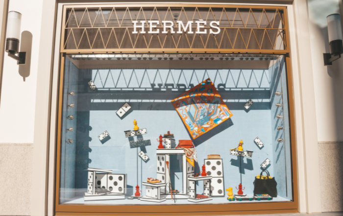 Hermes store front