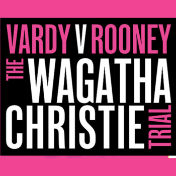 Black & Pink logo. Vardy v Rooney: The Wagatha Christie trial