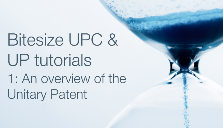 Image: An overview of the Unitary Patent