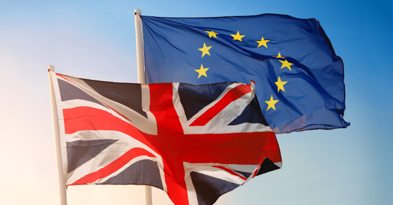 Header image: UK and EU flags