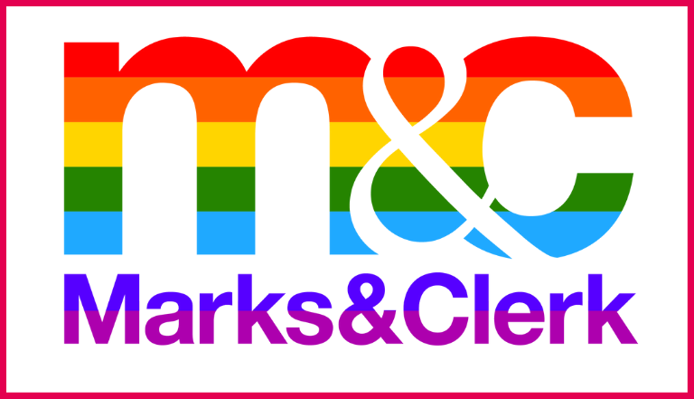 M&C rainbow logo